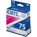 汎用インクカートリッジ エプソン対応 ICC75 タイプ 日本ナインスター