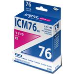E76M 汎用インクカートリッジ エプソン対応 ICC76 タイプ 日本ナインスター