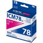 E78M 汎用インクカートリッジ エプソン対応 ICC78 タイプ 日本ナインスター