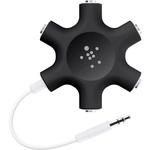 F8Z274BTBLK ロックスタースピーカーアンドステレオスプリッター ブラック BELKIN(ベルキン)