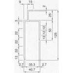 アルミブロック用コーナーポスト 水切付/CPC型 日軽金アクト