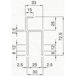 アルミブロック用コーナーポスト 水切付/KPG型 日軽金アクト