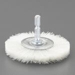 六角軸 軸付ブラシ (平型/ナイロン) エスコ