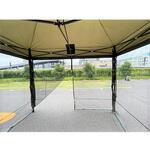 メッシュサイドシート1面 (ファスナー付き) エスコ