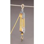 ロープホイスト (Φ8mmx20mロープ付き) エスコ