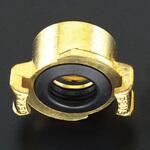 雌ねじクローカップリング (真鍮製) エスコ