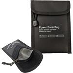 【SGS認証取得!】モバイルバッテリー耐火ケース 防火、防水、防爆仕様 最大耐火温度1200℃ ブレイン