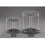 収納棚 (コーナー用) エスコ