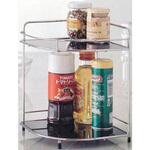 収納棚 (コーナー用) エスコ