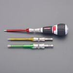 絶縁ドライバーセット(+/差替式) エスコ