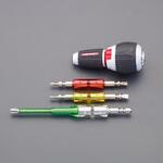 絶縁ドライバーセット(+ -/差替式) エスコ