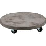 セメント製キャスター付きプランターキャリー36cm 住まいスタイル