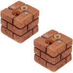 レンガ調 多機能ブロックウェイト 5kg 2個組 住まいスタイル