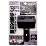 DCソケット+タイプCX2+USBA AXS(アークス)