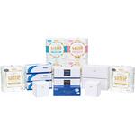 ティッシュペーパー トイレットペーパー 詰め合わせ F08 16点セット 日本製紙クレシア