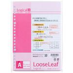 スイング・ロジカルルーズリーフ/A5/A罫/100枚/A罫 ナカバヤシ