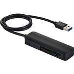 カードリーダー USB3.2(Gen1) 高速転送 SD microSD コンパクトフラッシュ 3スロット Windows11/Mac対応 エレコム