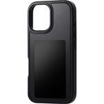 iPhone 16 ケース 背面ディスプレイ搭載 高解像度 着せ替え 推し活 専用アプリ「キセカエパレット」 エレコム