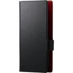 スマホケース 手帳型 多機種スマホ対応 汎用 マルチケース 自己吸着シート 薄型 軽量 Lサイズ ソフトレザー エレコム