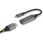 USB-C - HDMI 2.1変換アダプター/8K 60Hz / 4K 120Hz/HDR10+/20cm一体型ケーブル/Thunderbolt USB4対応/映像出力用Type-Cコンバーター StarTech.com