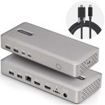 ドッキングステーション/USB4接続/デュアル 4K 120Hz ・シングル8K 60Hz HDMI/100W PD/4x USA-A + 2x USB-C/LAN/マルチモニター対応 多機能 USB Type-Cハブ StarTech.com