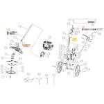 EBC-26CスロットルワイヤーCOMP スイッチ付 工進