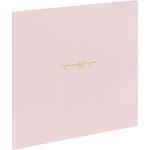 写真台紙/スクエア/六ツ切サイズ/ピンク ナカバヤシ
