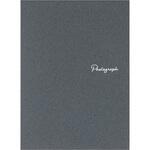 ライト写真台紙/L判/タテ/ストーングレー ナカバヤシ