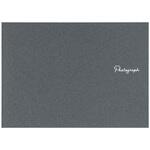 ライト写真台紙/KG判/ヨコ/ストーングレー ナカバヤシ