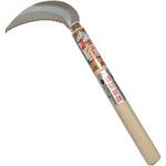 ステンレス波目草取鎌 ね鹿