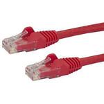 StarTech.com Cat6 イーサネットケーブル， RJ45 - RJ45， 30m， 赤， U/UTP StarTech.com