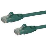 StarTech.com Cat6 イーサネットケーブル， RJ45 - RJ45， 30m， 緑， U/UTP StarTech.com