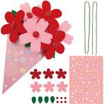 フェルトブーケ 母の日 アーテック[学校教材・教育玩具]