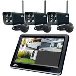 200万画素ワイヤレスカメラ3台モニター1台セット マザーツール