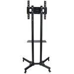 テレビ用スタンド 縦横兼用 32-65型対応 ブラック 万方商事