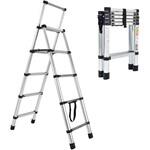 伸縮脚立 折りたたみ式 コンパクト 万方商事