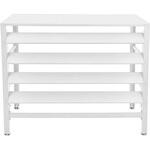 エアコン室外機カバー ホワイト 万方商事