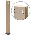 コーナーポールチェーン受けあり(ステン) TOKO[建材]