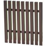 後付けフェンスA01型幅71.8cm高さ90cm(ダーク) TOKO[建材]