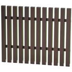 後付けフェンスA01型幅96.7cm高さ90cm(ダーク) TOKO[建材]
