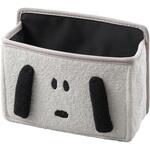 収納 もふもふスヌーピー マルチポケット 汎用フック ボンフォーム