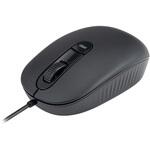 有線静音3ボタンBlueLEDマウス ナカバヤシ