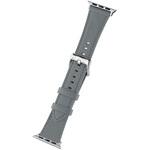 Apple Watch 38/40/41/42mm バンド 「CORVIN」 ニュアンスカラーレザーバンド ブルー LEPLUS NEXT