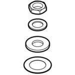 蒸気用パイロットキック式2ポート電磁弁 SPK11シリーズ用コイル固定部品キット(部品) CKD