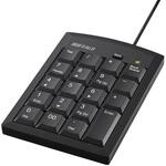 有線テンキーボード Tabキー付き ブラック BUFFALO(バッファロー)