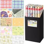 ロール包装紙 バラエティ10柄セット タカ印(ササガワ)