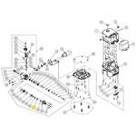 SMS-360RT25用部品 MS-252 吸入バルブ押さえ 工進