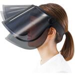 可動式UVカットワイドサンバイザー インターベース