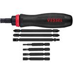 メガドラ差替ラチェットドライバー(7本組) ベッセル