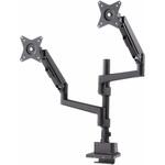 液晶モニタアーム 支柱タイプ ガススプリング式 サンワサプライ